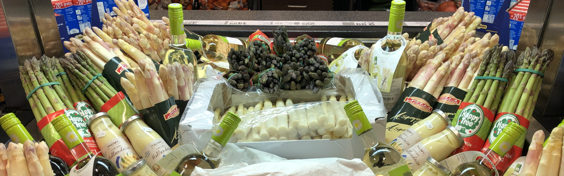 Gekühlte Getränke Regal